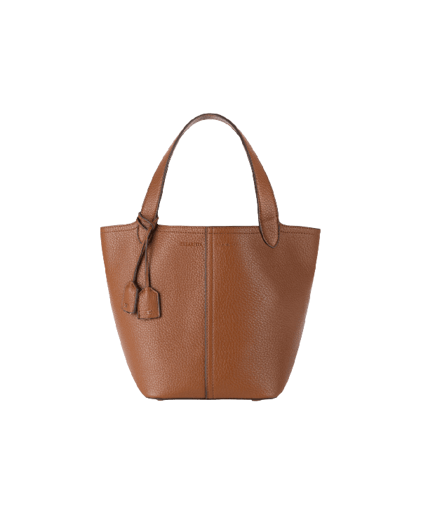 Tote piccola in materiale sintetico con charms logo – Elisabetta Franchi - immagine 2