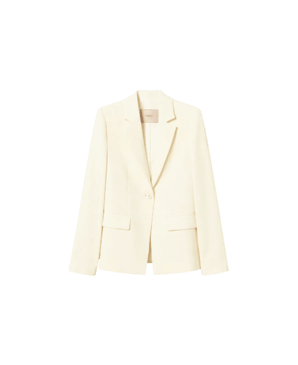 Giacca blazer in crêpe fluido – Twinset - immagine 2