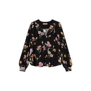Camicia in crêpe de Chine a fiori – Twinset