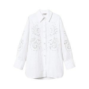 Camicia bianca con ricamo – Twinset