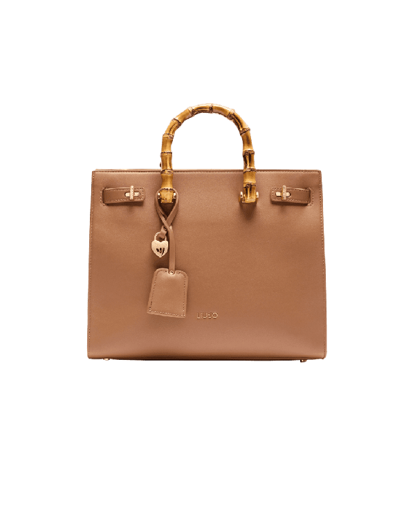 Borsa con manici effetto bamboo – Liu Jo - immagine 2