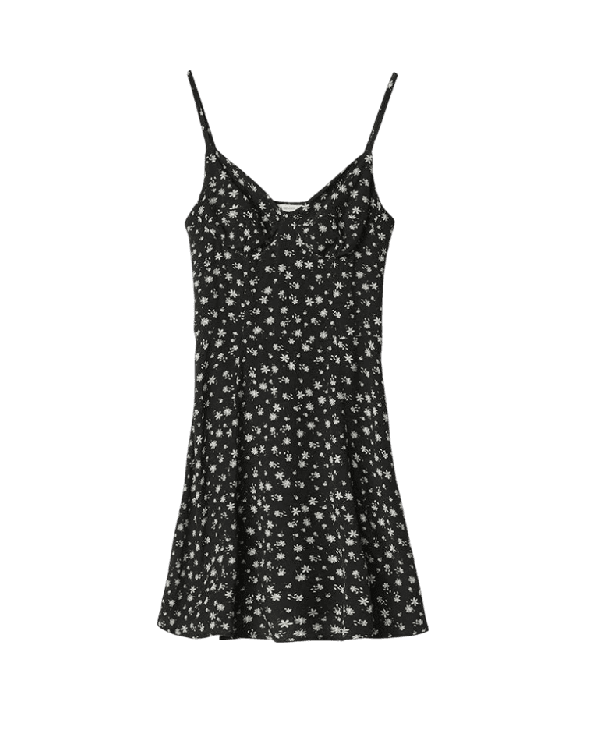 Abito corto in crepe floreale – Mar de Margaritas