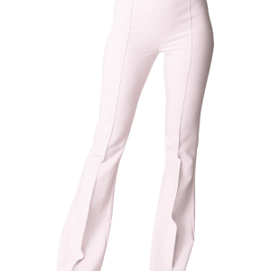 Pantaloni quarzo a zampa in crêpe – Elisabetta Franchi