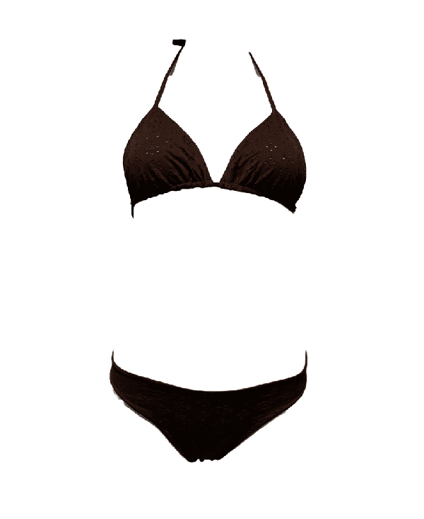 Reggiseno e slip cioccolato – Fisico - immagine 2