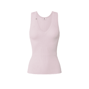 Top a coste con scollo a V – Elisabetta Franchi