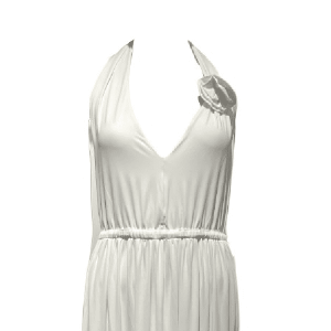 Abito lungo bianco – Fisico