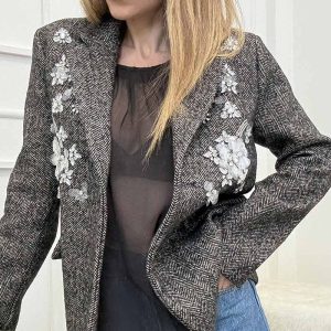 HaveOne Blazer Coat Ricami