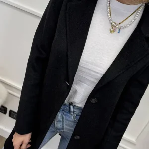 HaveOne Cappotto Monopetto Nero