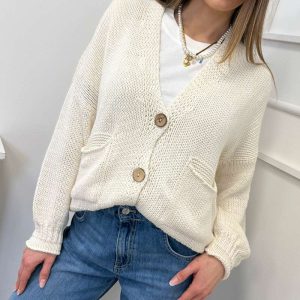 HaveOne Cardigan Tasche Calce