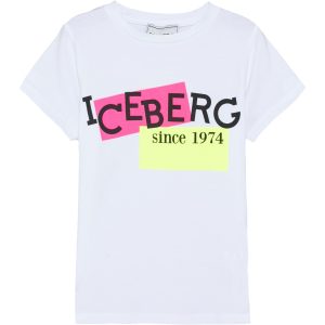 ICEBERG T-SHIRT CON STAMPA