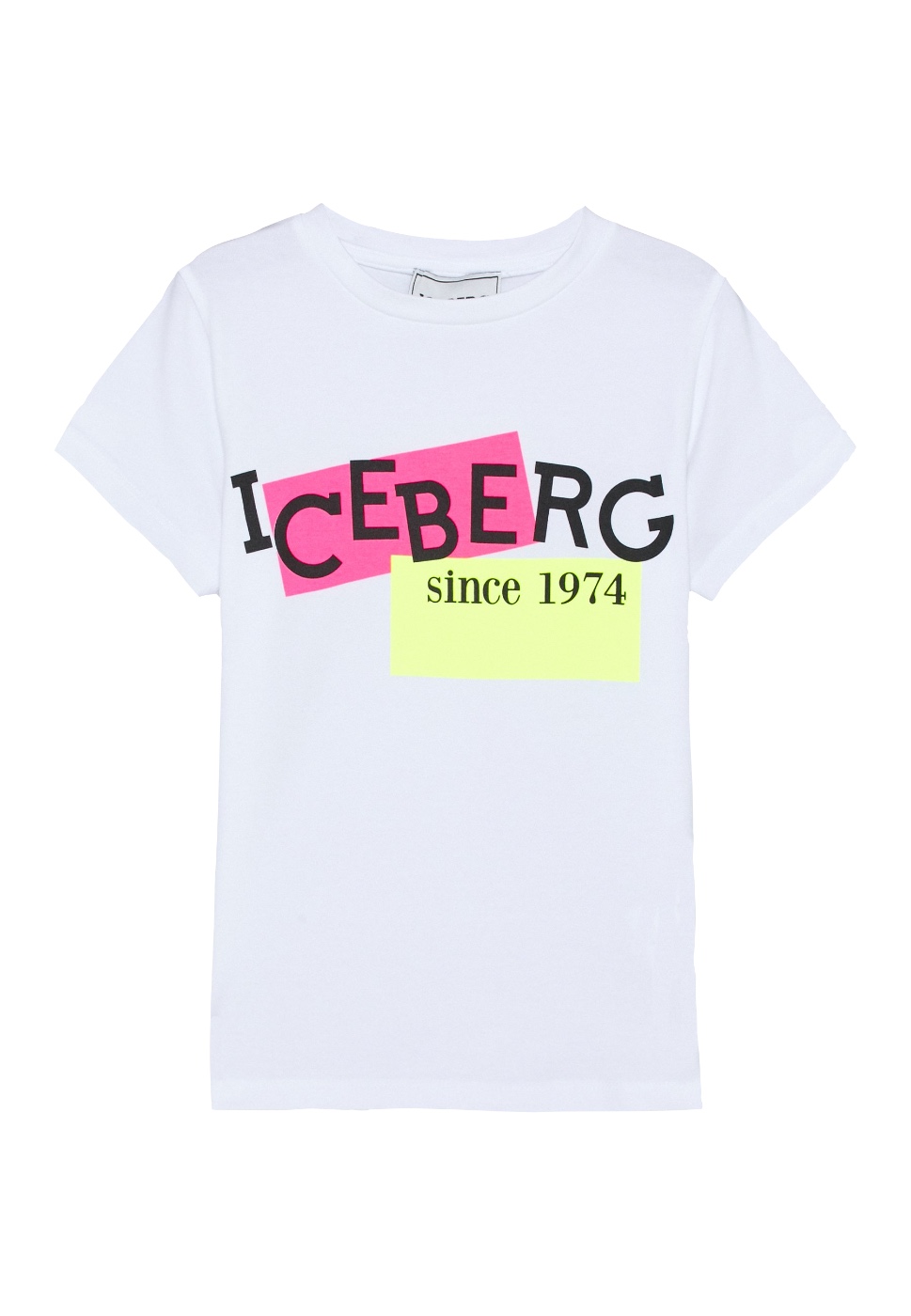 ICEBERG T-SHIRT CON STAMPA
