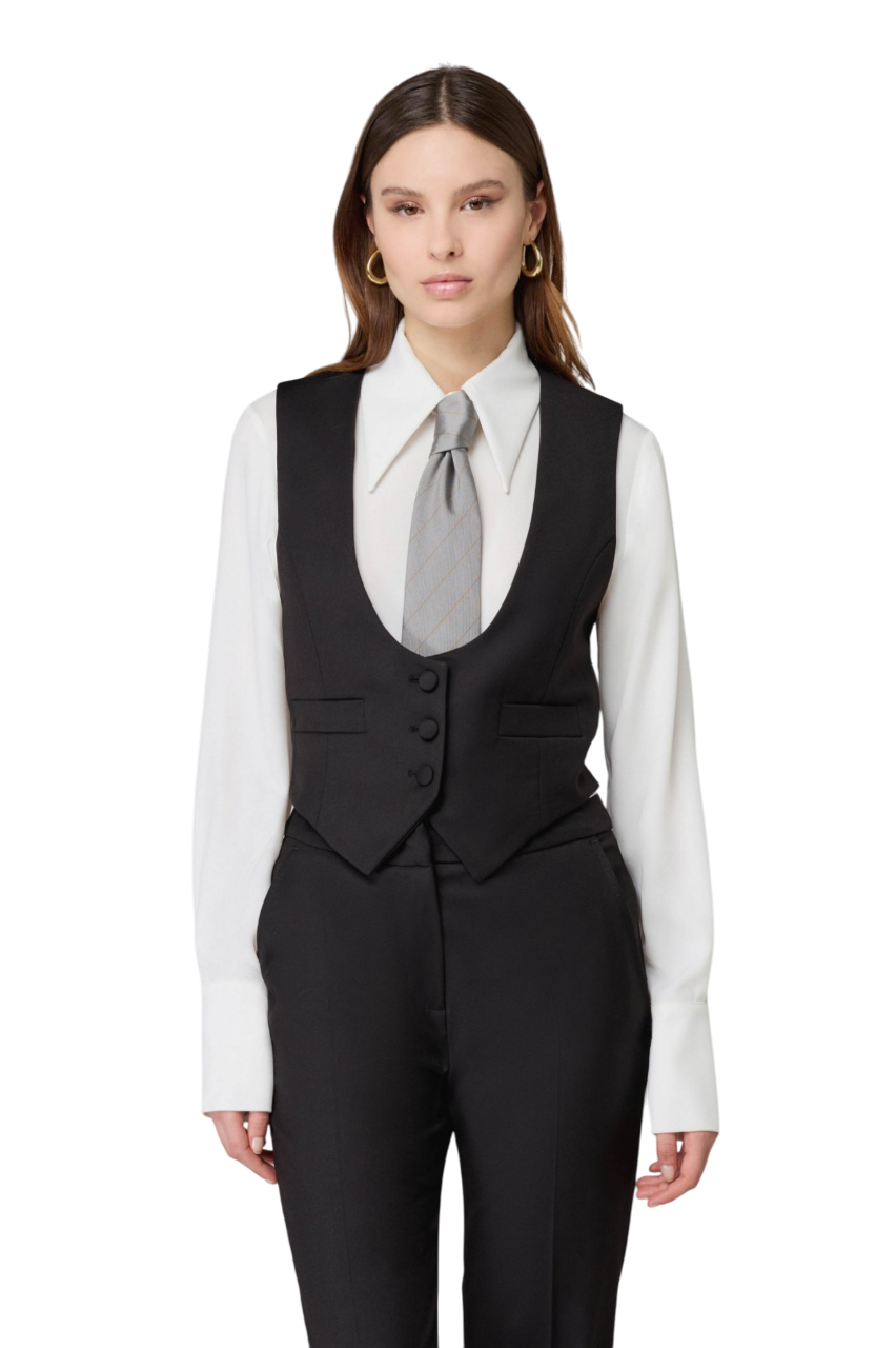 Agata – Gilet nero - immagine 3