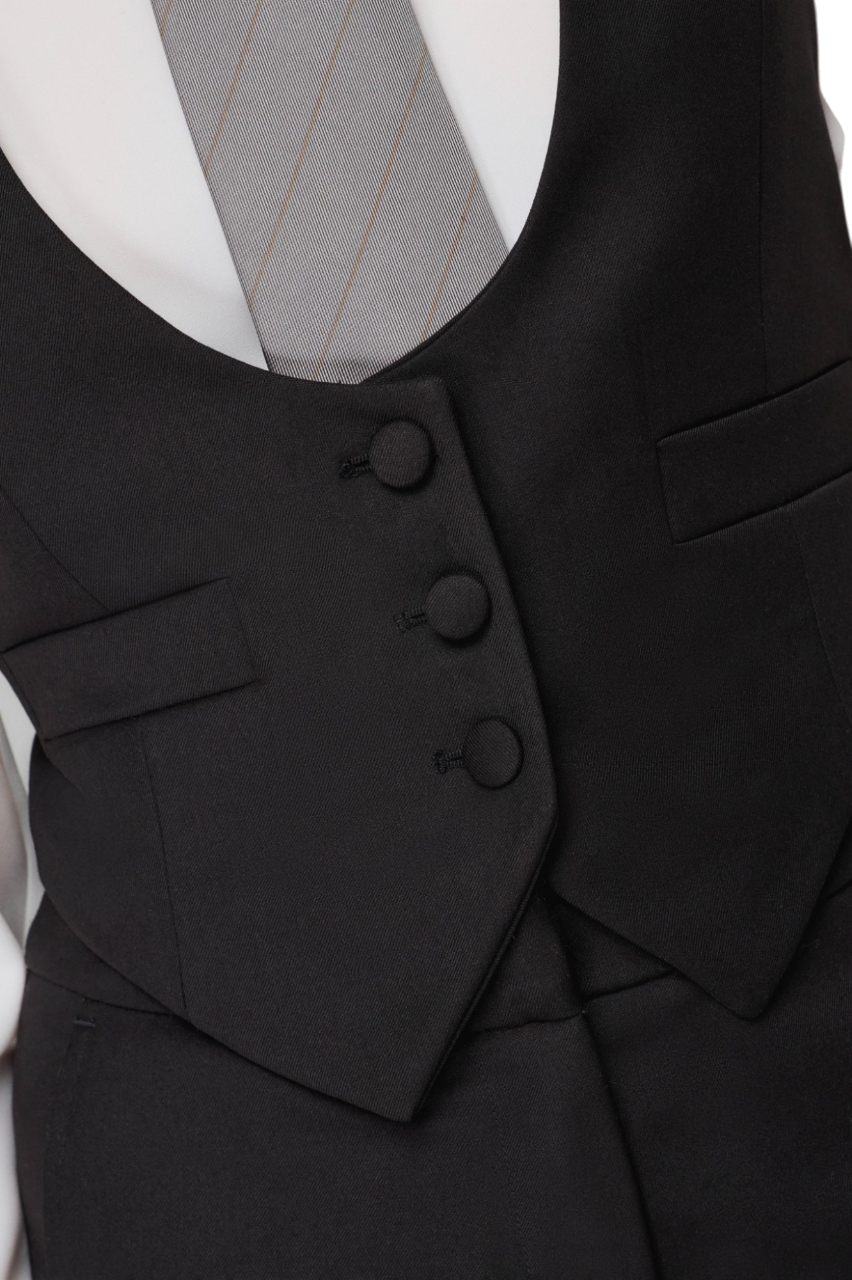 Agata – Gilet nero - immagine 4