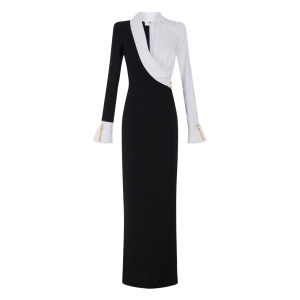 Abito Red Carpet in crêpe leggero