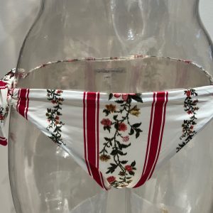 BIKINI SLIP FLOREALE CON LACCI RAFFAELLA D’ANGELO