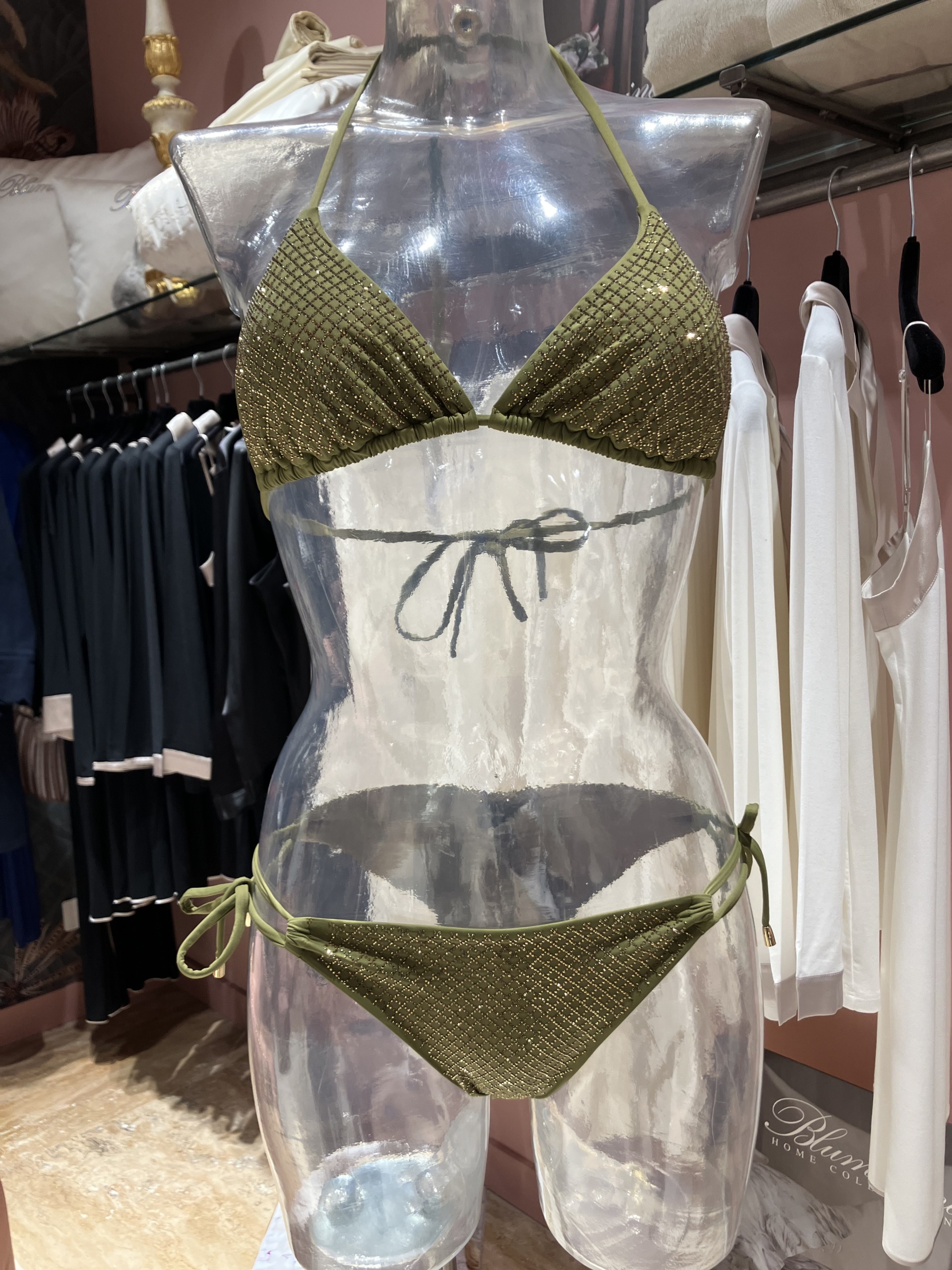 BIKINI TRIANGOLO STRASS MISS BIKINI - immagine 8