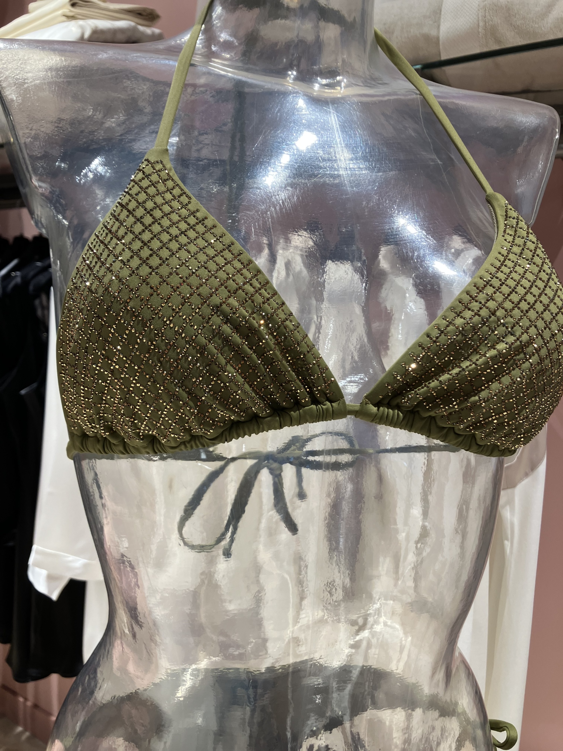 BIKINI TRIANGOLO STRASS MISS BIKINI - immagine 9