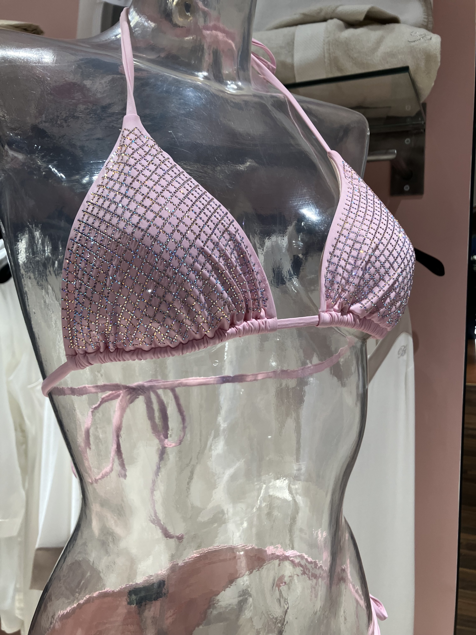 BIKINI TRIANGOLO STRASS MISS BIKINI - immagine 5