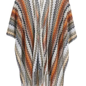 Poncho multicolor motivo zig zag – MISSONI