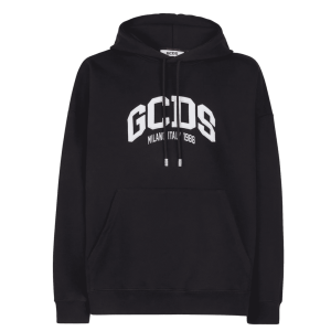 FELPA CON CAPPUCCIO GCDS LOGO LOUNGE 1988