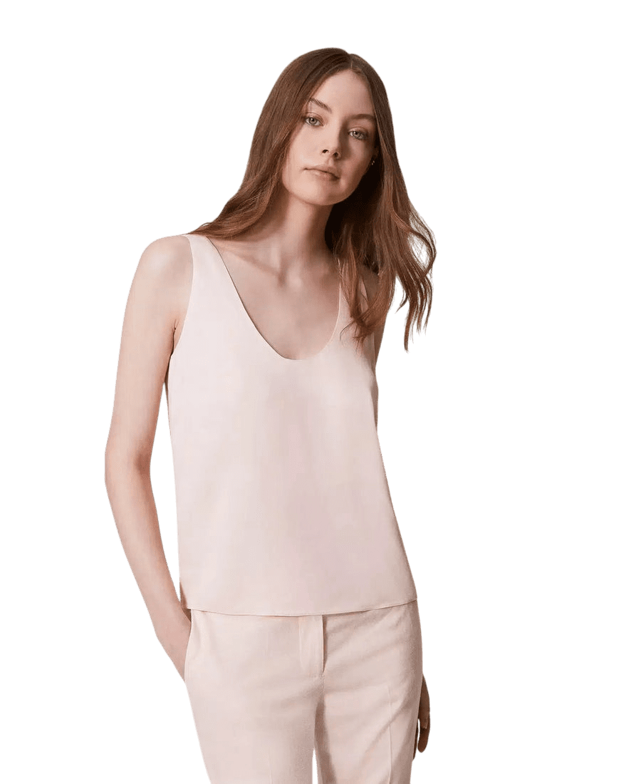 Top in raso lucido – TWINSET - immagine 3