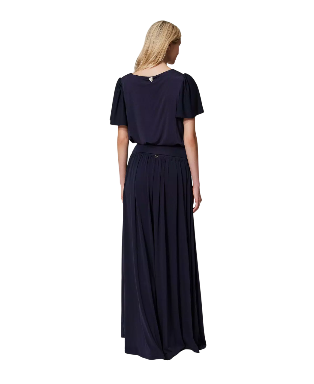 Abito-gonna con arricciatura- TWINSET - immagine 7