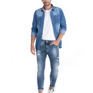 Jeans Uomo Fashion - Blue