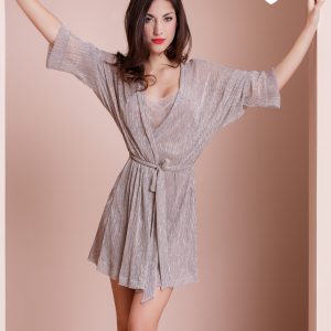 LOVEANDBRA – Kimono Luxury – Miele – Nero