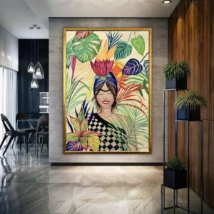 Dipinto LA PRIMAVERA, 100x200cm