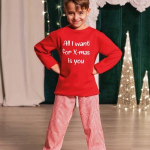 LOVEANDBRA – Pigiama Natalizio Bambino In Caldo Cotone