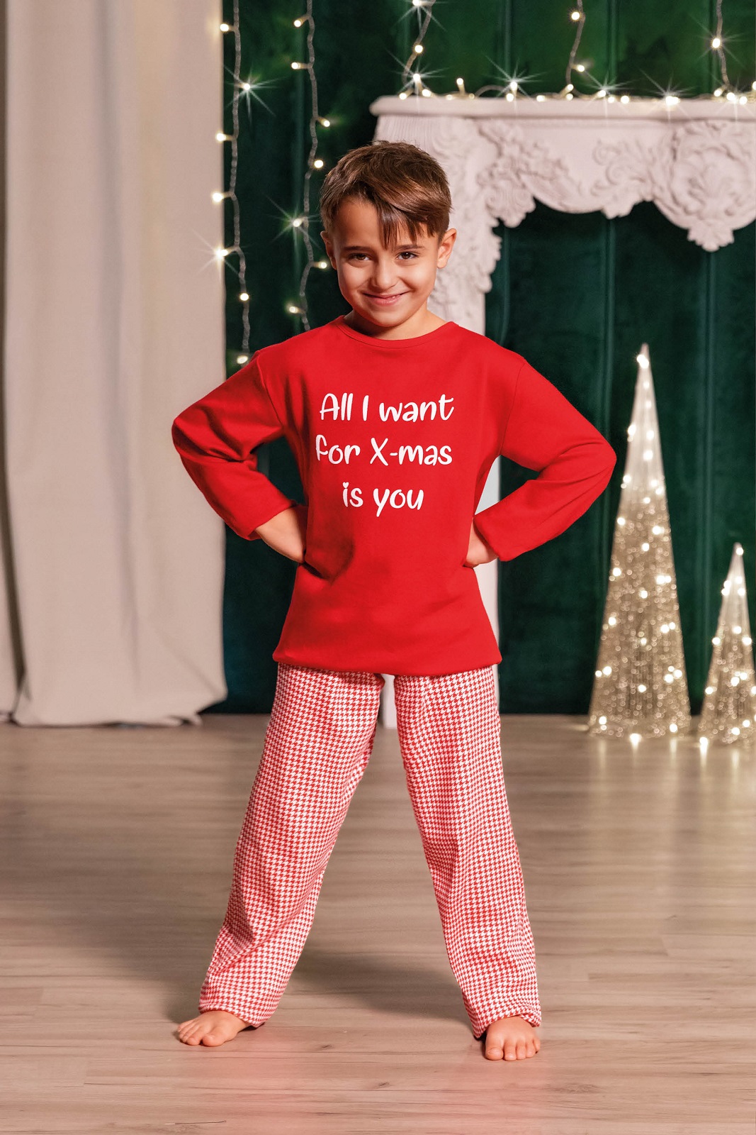 LOVEANDBRA – Pigiama Natalizio Bambino In Caldo Cotone