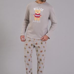 OFFICINA45 – Pigiama Uomo In Caldo Cotone