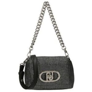 BORSA CROSSBODY NERO/STEEL – LIU JO