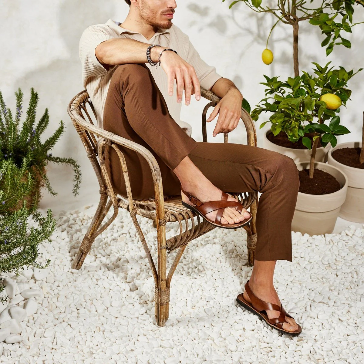 SANDALO MARCEL MOGANO - immagine 6