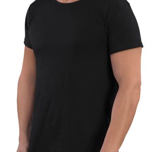 MABRAT – Maglia Intima Uomo Mezza Manica In Cotone – Nero – Blu – Bianco