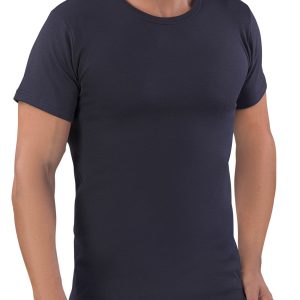 MABRAT – Maglia Girocollo Uomo In Caldo Cotone – Blu Navy – Nero – Bianco