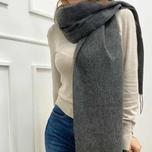 Only Sciarpa in Lana Antracite
