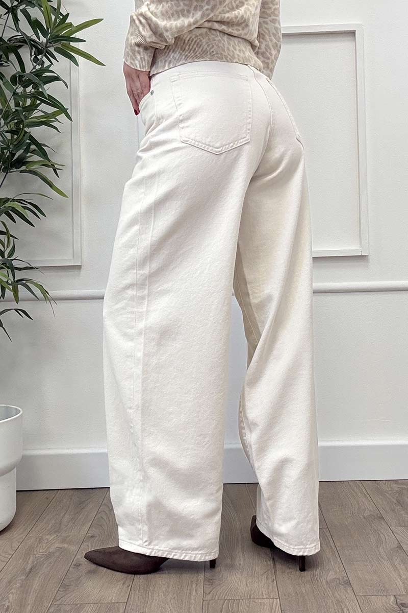 Only Jeans Straight Gianna Ecru’ - immagine 6