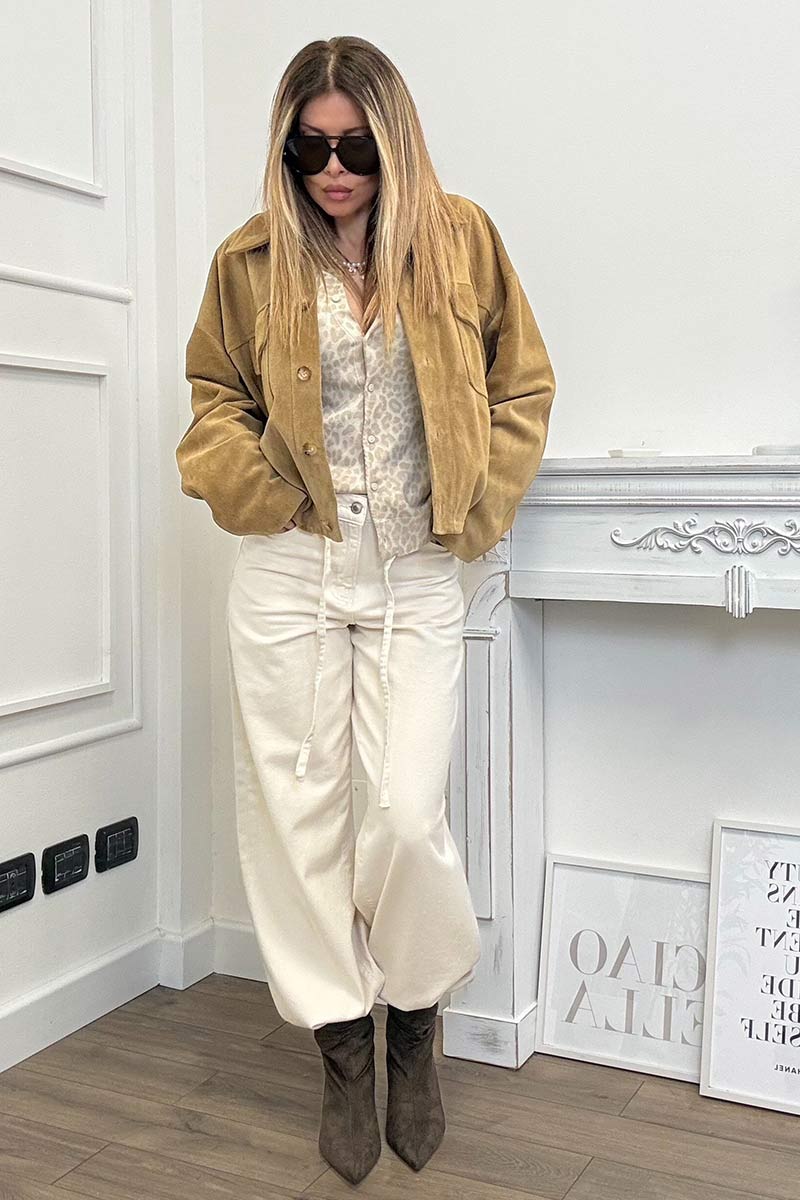 Only Jeans Straight Gianna Ecru’ - immagine 3