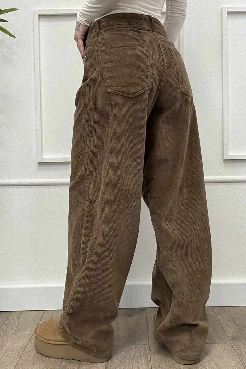 Only Pantalone Millerighe Gianna Nocciola - immagine 5