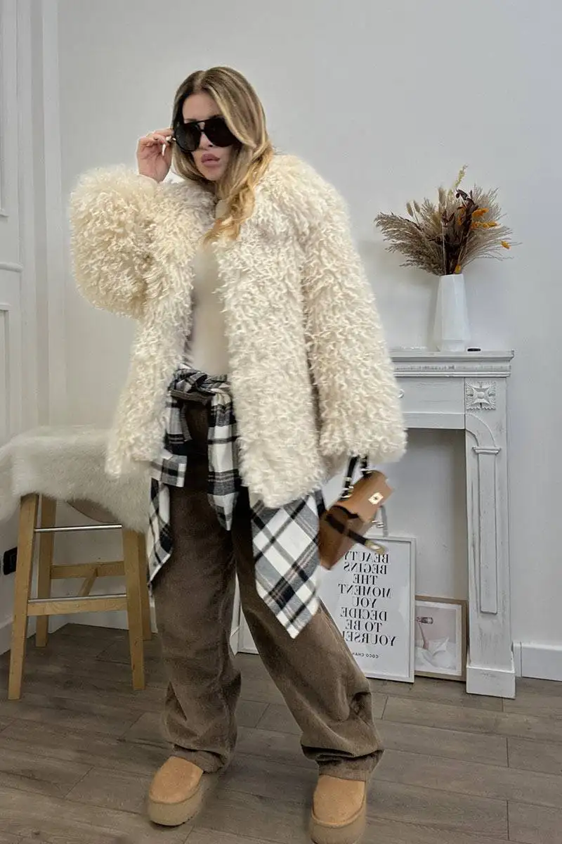 Only Pantalone Millerighe Gianna Nocciola - immagine 3