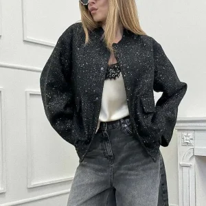 Pieces Bomber Paillettes