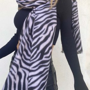 Maxi Sciarpa Zebra