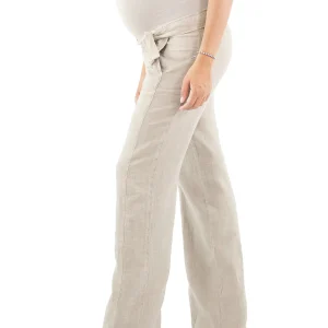 PANTALONE PREMAMAN ESTIVO - BEIGE