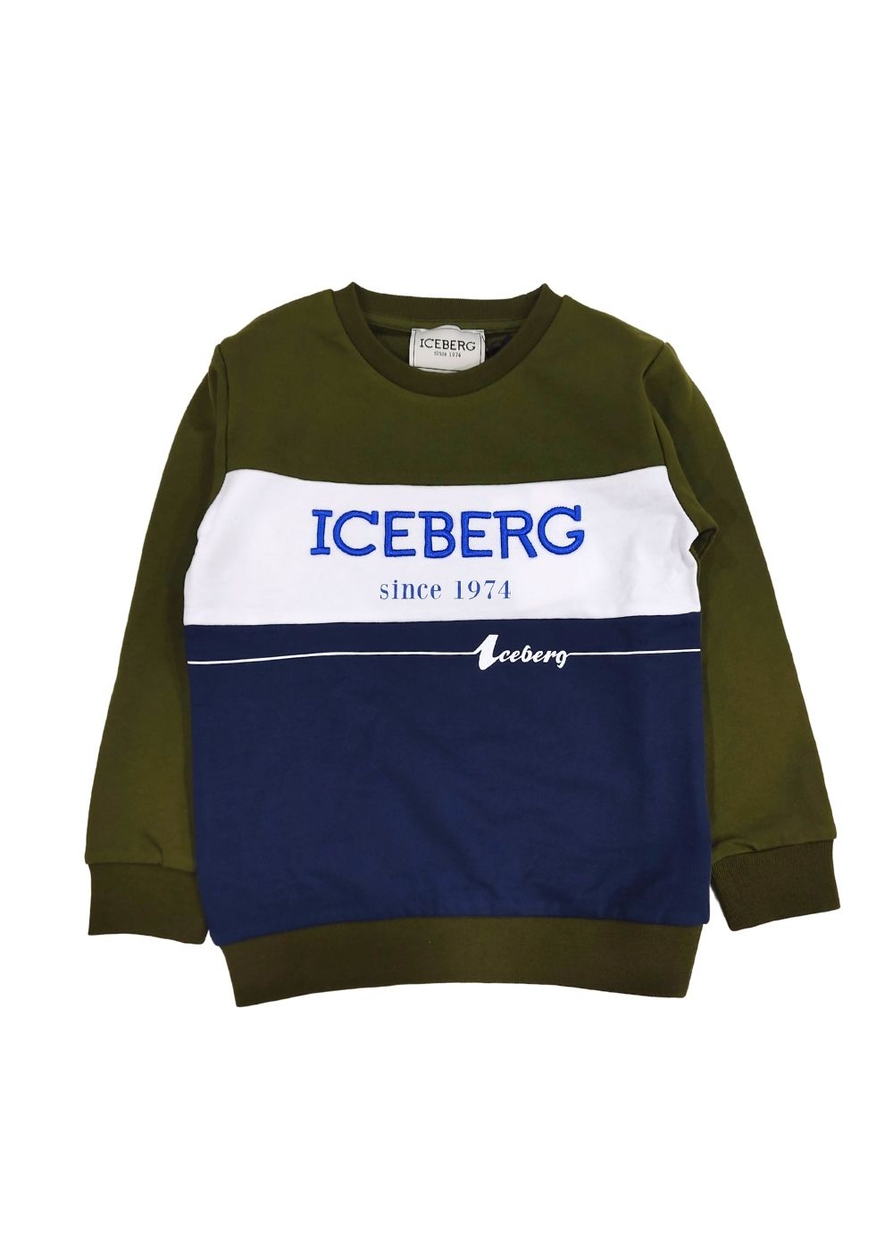 ICEBERG FELPA GIROCOLLO - immagine 2