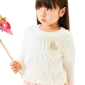 LIU JO MAGLIA BOUCLE’ CON SPILLA