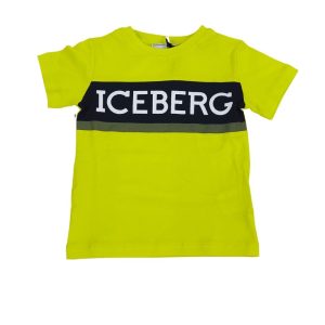 Iceberg T-shirt Logo Lime