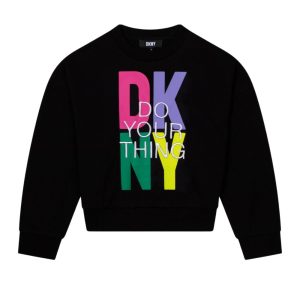 Dkny Felpa Con Stampa Logo