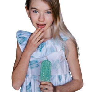 Magil abito ghiaccioli con volant