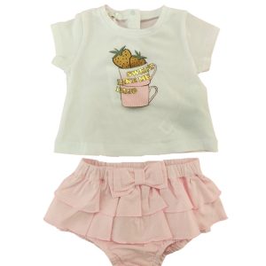 Liu Jo Completino Bianco e Rosa